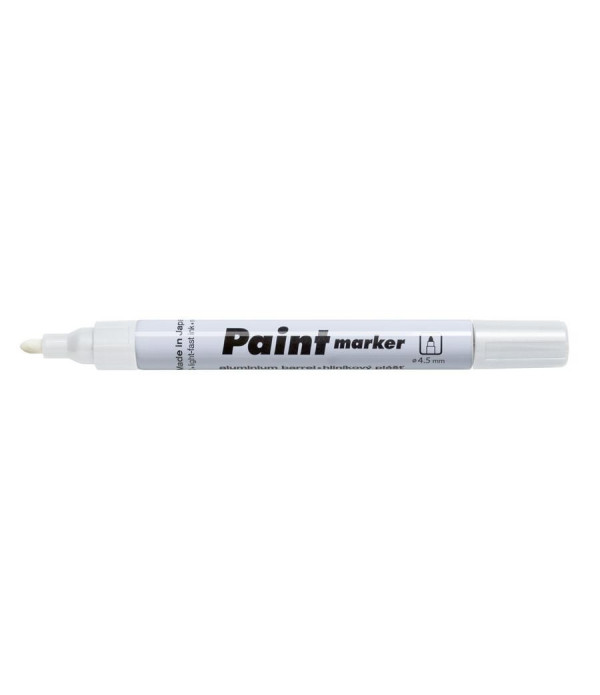 Marker Vopsea 9210 Varf Rotund 2.5MM - Alb