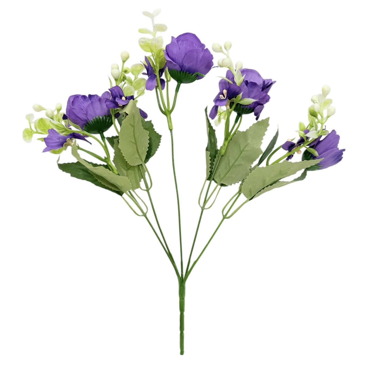 Buchet Artificial 5 Trandafiri Madame Violet