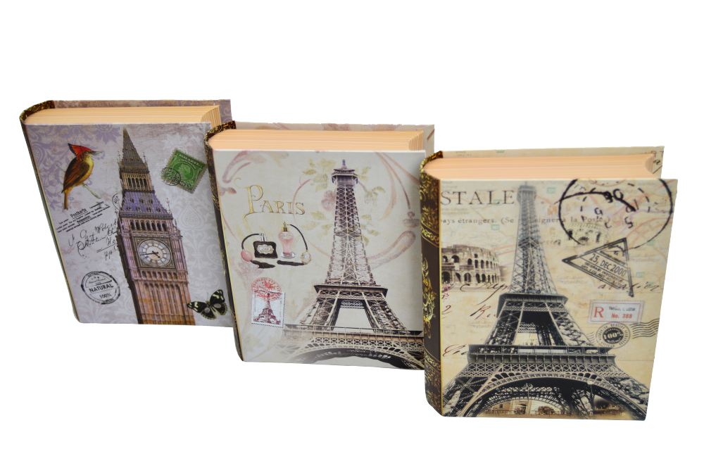 Set 3 Cutii Carte Mica Towers