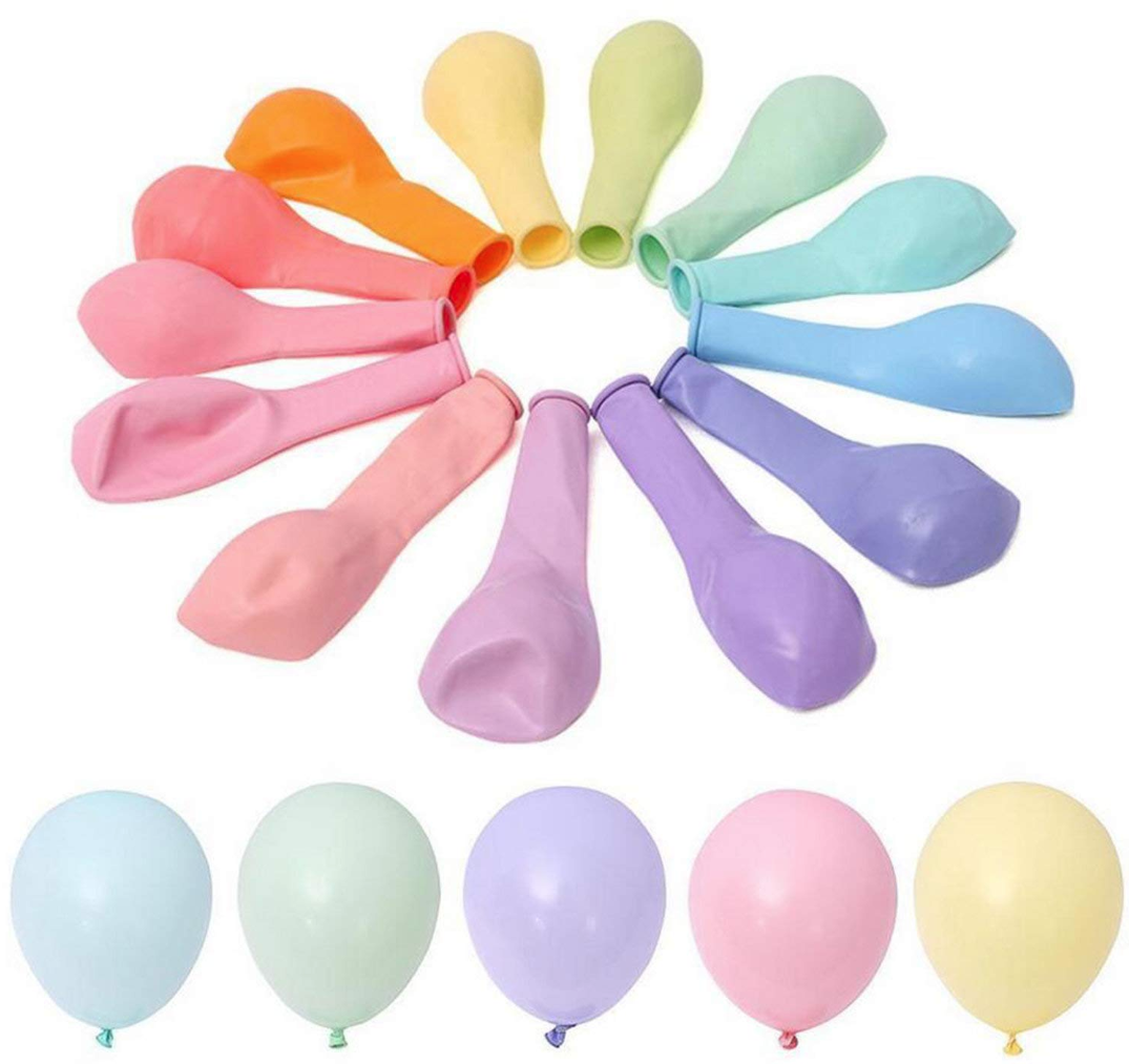 Set 25 baloane culori pastel mixte AFO