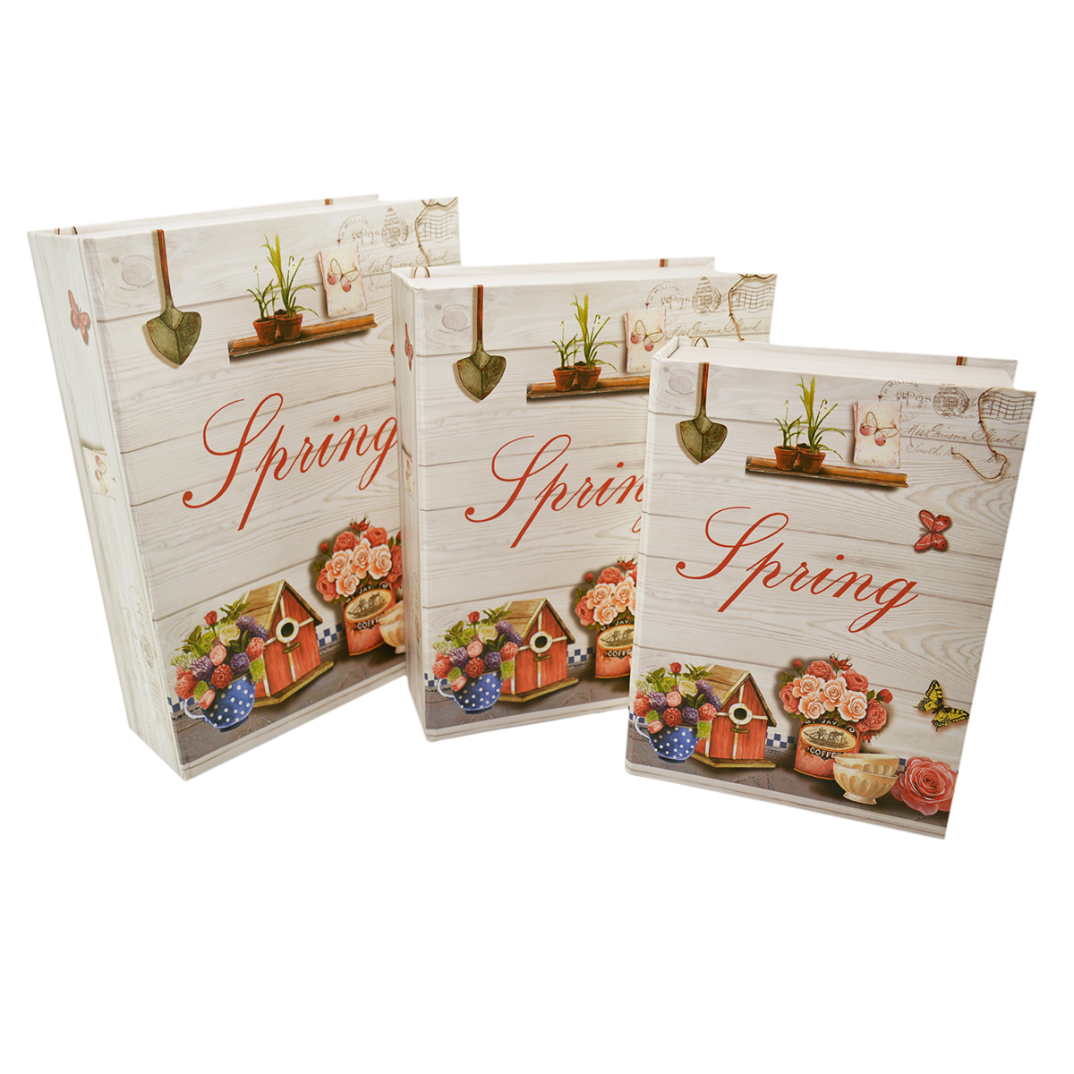 Cutii Set 3 Carte Mare Spring