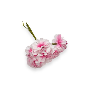 Set 72 buc  mini crizanteme cu pistil, roze